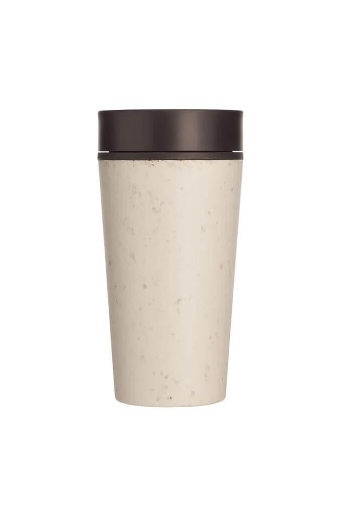 Circular Cup 12oz Cream & Cosmic Black