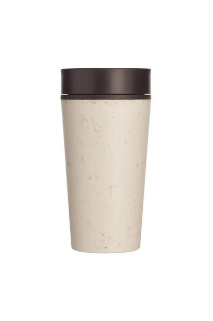 Circular Cup 12oz Cream & Cosmic Black