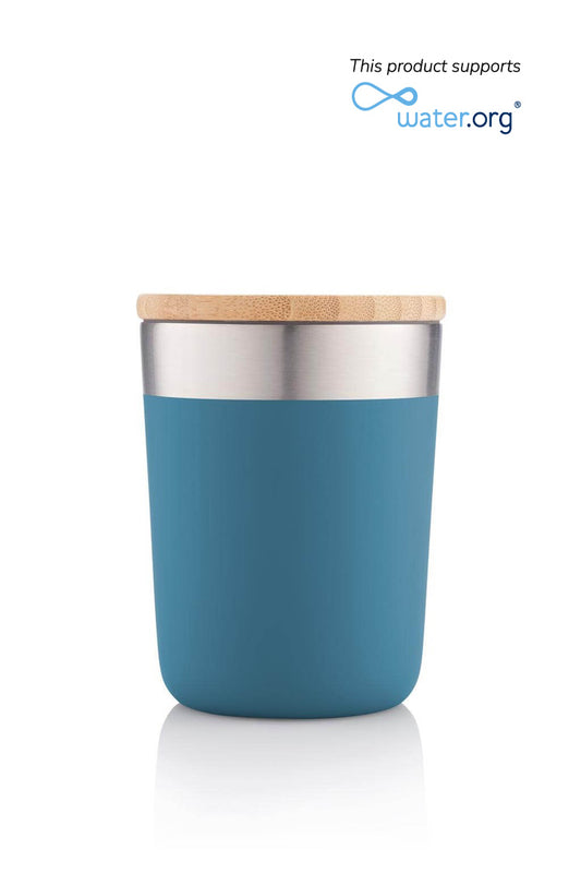 LAREN - CHANGE Collection Insulated Mug - Blue