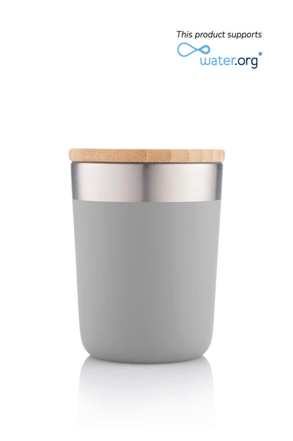 LAREN - CHANGE Collection Insulated Mug - Grey