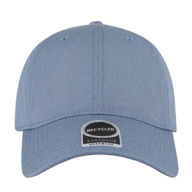 FLEX - Santhome Recycled 6 Panel Relaxed Fit Cap - Sky Blue