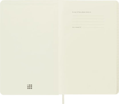 Moleskine Classic Large Ruled Hard Cover Notebook - White