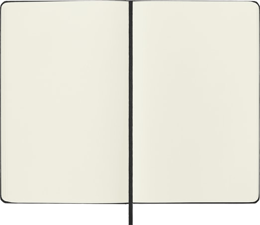 Moleskine Classic Large Ruled Soft Cover Notebook - Black