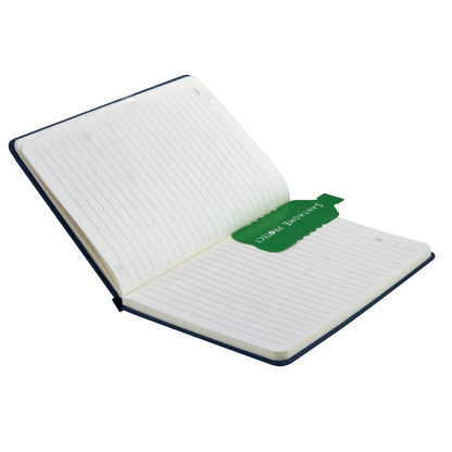 ORSHA - SANTHOME A5 rPET & FSC Certified Notebook - Navy Blue (Anti-Microbial)