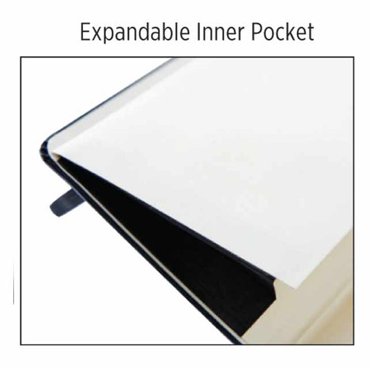 RULBUK - SANTHOME Softcover Ruled A5 Notebook Black