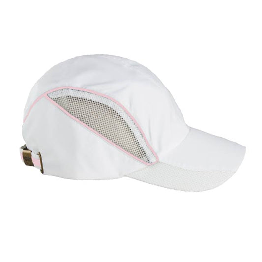 SANTHOME Performance / Sports Cap - White / Pink