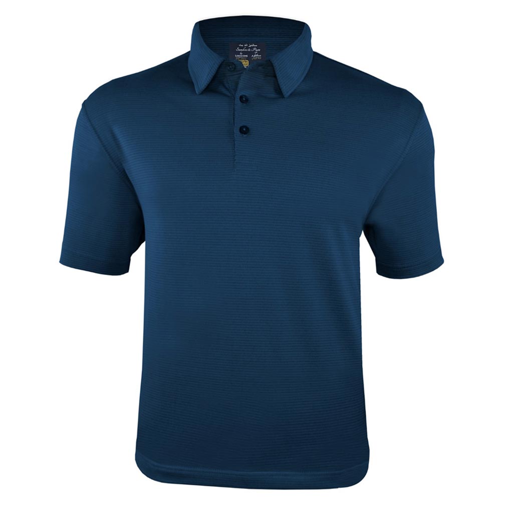 Sandies & Putt - Santhome Men's Golf Polo with UV Protection