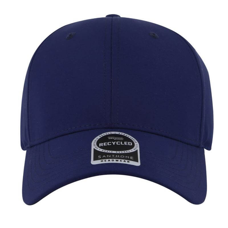 ULTRA - Santhome RPET 6 Panel DryNCool® Sport Cap - Navy Blue