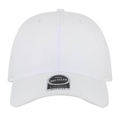 ULTRA - Santhome RPET 6 Panel DryNCool® Sport Cap - White